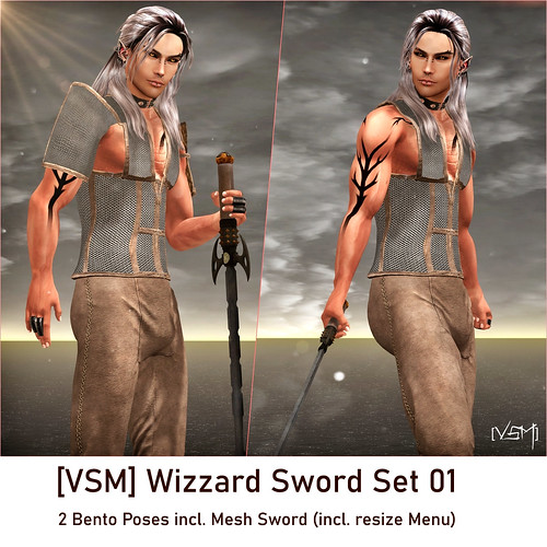 [VSM] Wizzard Sword Set 01