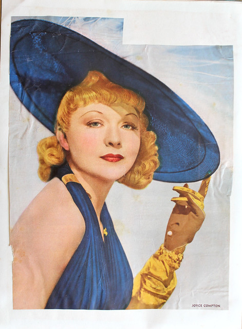 1930s 'Film Stars' Scrapbook Page 10 - Joyce Compton