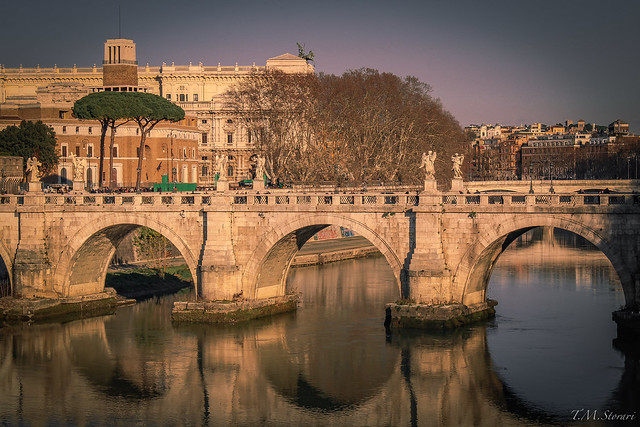 Ponte Sant'Angelo, Roma, Italy
