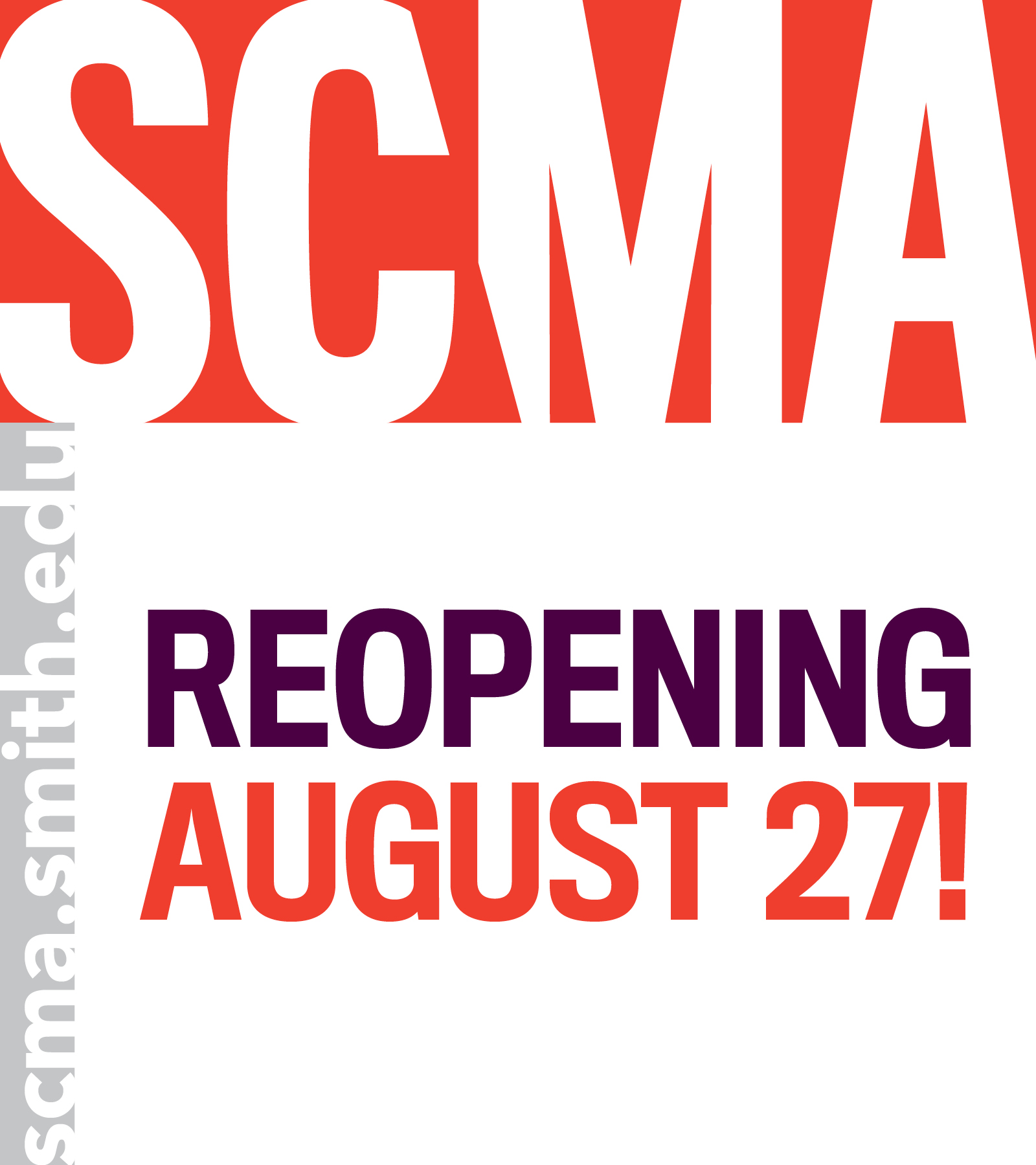 Smith College Museum of Art (SCMA) in Northampton, MA, announces its Reopening Weekend, Friday, August 27 through Sunday, August 29, 2021. Admission will be FREE all weekend. SCMA staff are delighted to welcome visitors back to the museum after being closed since March of 2020. Before your arrival, please take a moment to visit scma.smith.edu for health and safety information and further details that will help make your visit as safe, easy, and enjoyable as possible. 