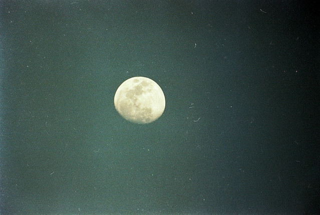 Moon on film