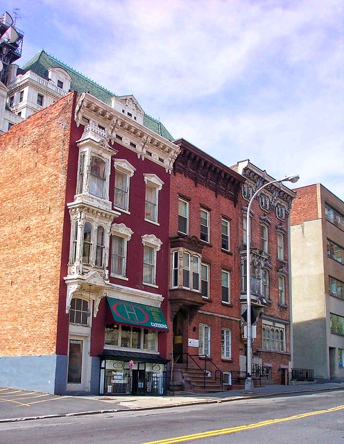 Albany New York - Disappearing Row Houses In Downtown Albany