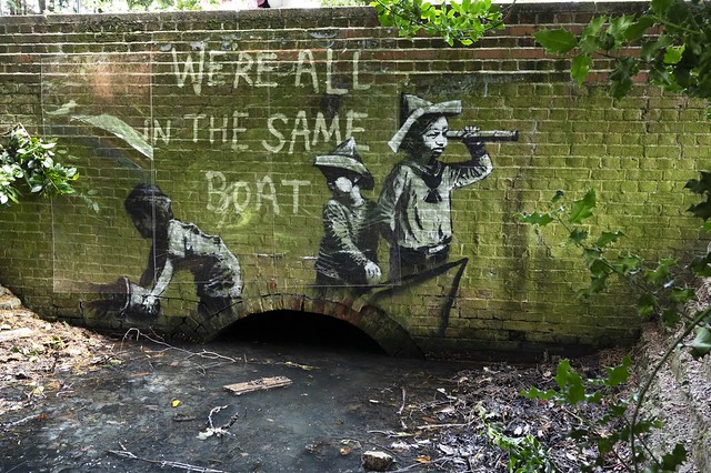 Banksy We're All In This Together