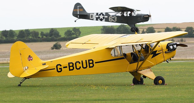 Piper J3C-65 Cub G-BCUB USAAF as 45-4630
