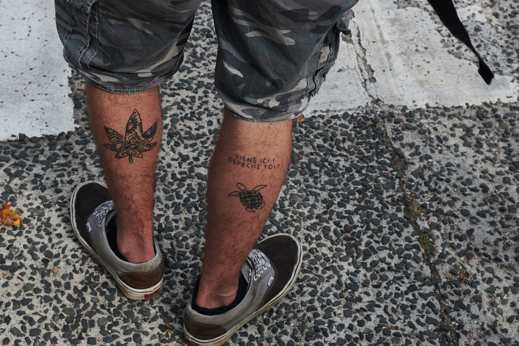 Besançon, France, Humans, Street, Tattoos