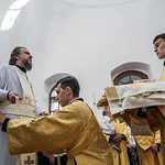 15 августа 2021, Литургия в Покровской церкви (Покровское) | 15 August 2021, Liturgy in the Intercession Church (Pokrovskoe)