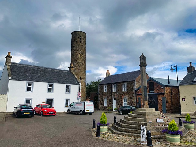 Abernethy Mercat Cross and Round Tower