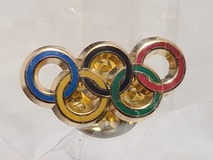 Olympic Symbol pin