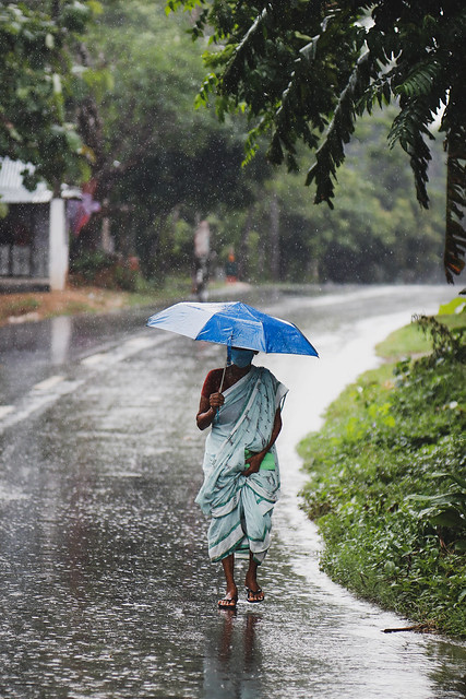 Monsoon struggle.