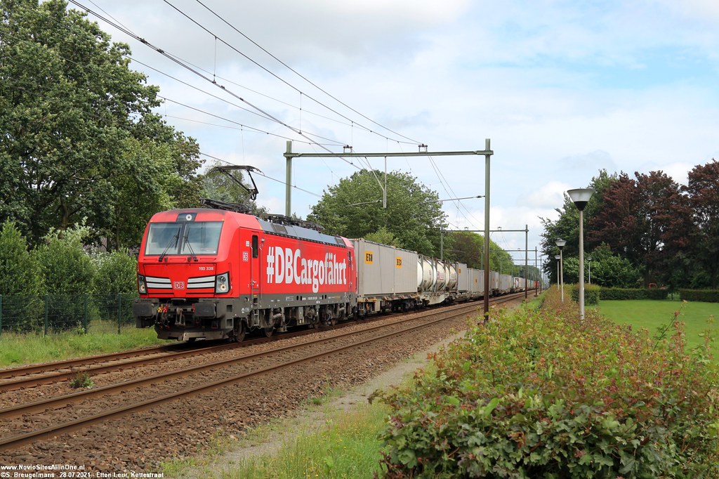 DBC 193 338 '#DBCargofährt' - Etten-Leur 🇳🇱 28-07-2021.