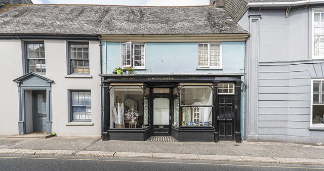 Doorways and Shopfronts of Penryn - Caroline Fricker - Bridal Wear and Makery
