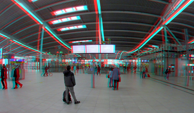 Station Utrecht-Centraal aug 2021 3D GoPro