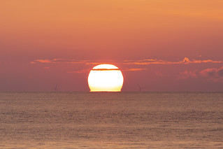 Sunrise from Sandbridge Beach
