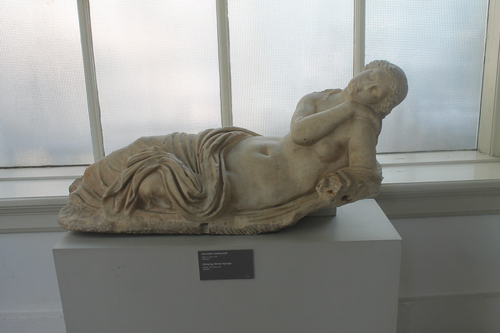Statue of a Sleeping Water Nymph