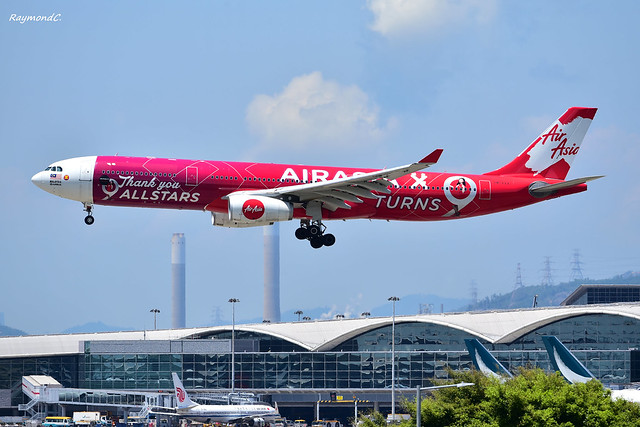 AirAsia X Airbus A330-343 9M-XXA (AirAsia X Turns 9 Livery).