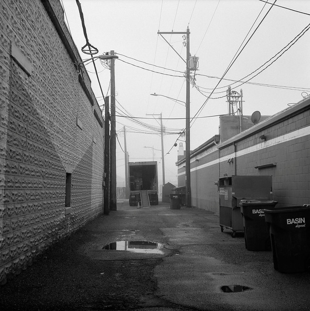 In an Alley, Prosser, Washington