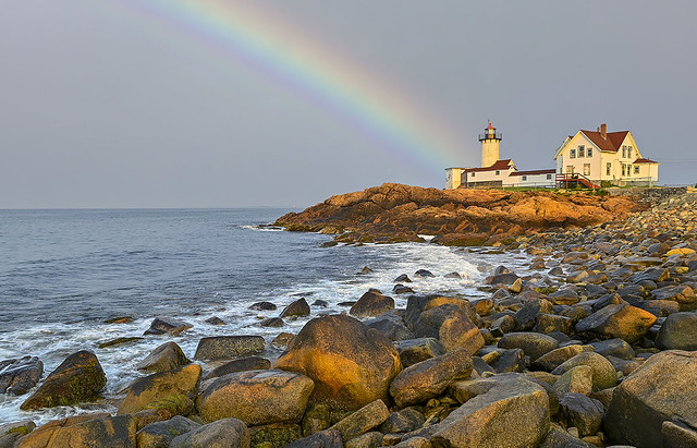 After the storm. Eastern Point Lighthouse, Gloucester, Mass.