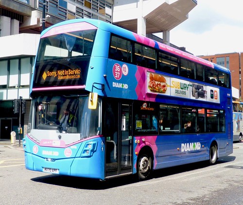 MX70 APF ‘Diamond North West’ No. 40795 ’36/37’. Wright Streetdeck on Dennis Basford’s railsroadsrunways.blogspot.co.uk’