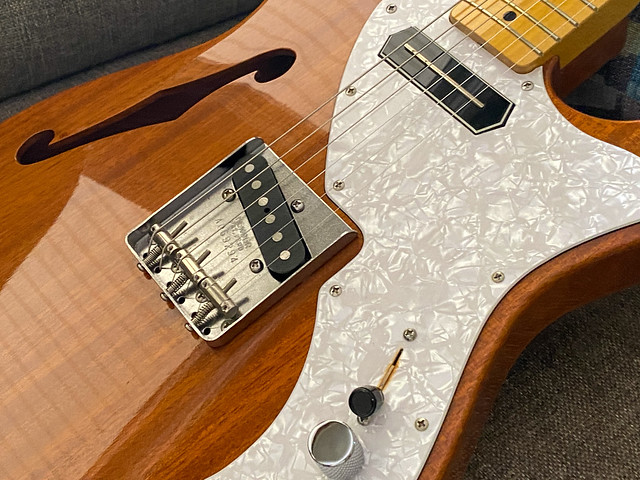 1986 Thinline Telecaster, July 10, 2021