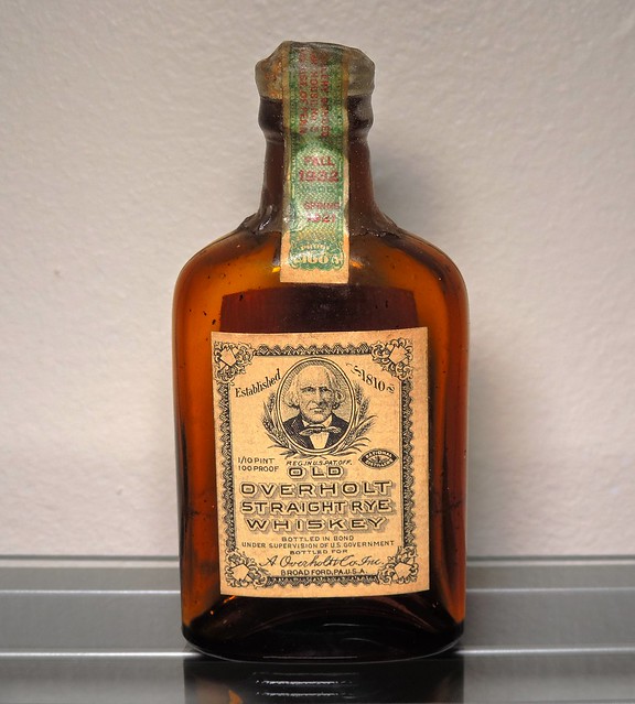 1932 Old Overholt Bottle (1)