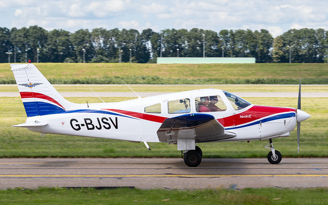 G-BJSV - PA-28-161 Warrior II - EHLE -Vliegclub Flevo - 20200711