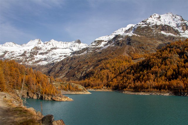 25 Ottobre 2020- Valle d'Aosta, Valpelline: Diga di Place Moulin - Praraye'