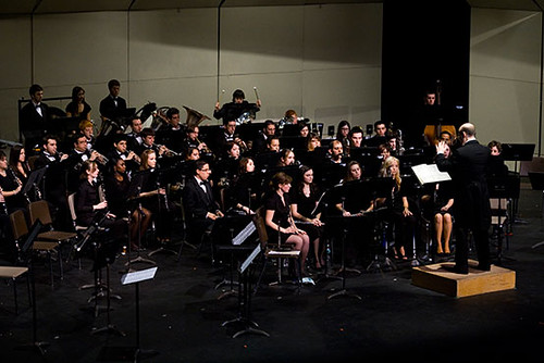 Hofstra Wind Ensemble and Symphonic Band, directed by Peter Loel Boonshaft