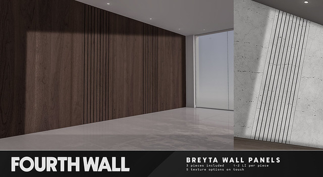 Fourth Wall / Breyta Wall Panels