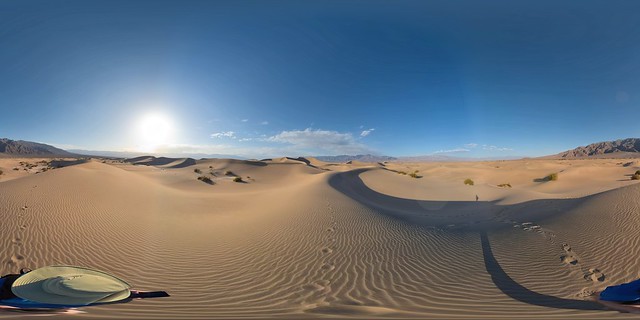Mesquite Sand Dunes Death Valley California