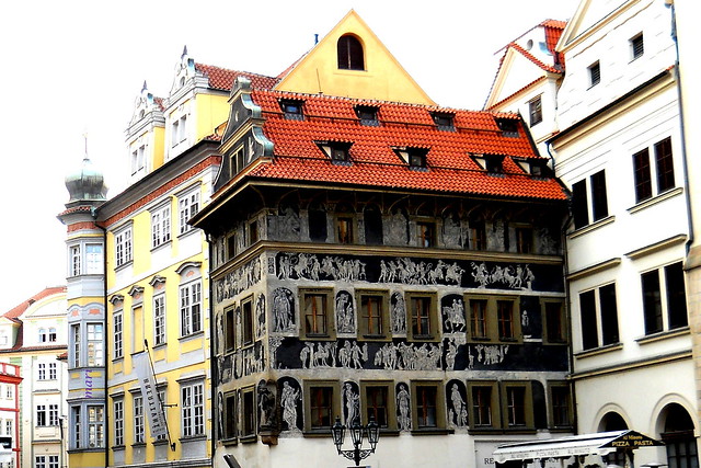Casa U Minuty o Casa del Minuto.Praga