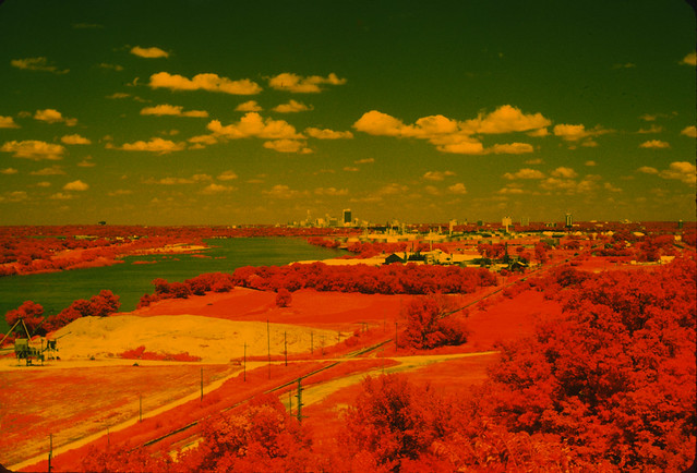 Tulsa Skyline, Looking East, CA 1969