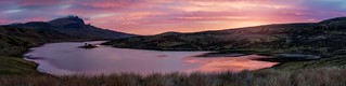 Loch Fada Sunrise Panorama
