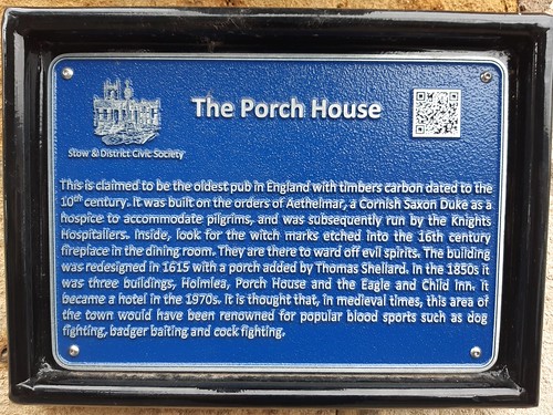The Porch House at Stow