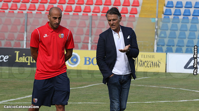 Maurizio Pellegrino a colloquio con Antonio Piccolo in quel di Vibo Valentia