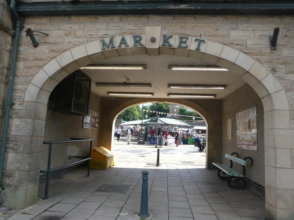 Clitheroe Market entrance