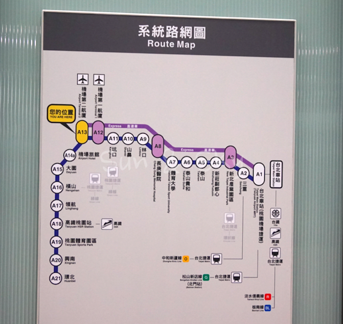 taoyuan-route