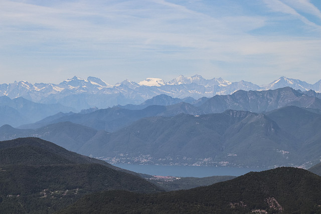 Balcone D'Italia vista alpi Svizzere