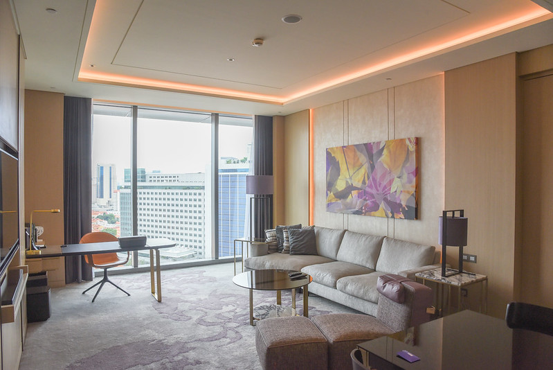 prestige suite - sofitel singapore city centre