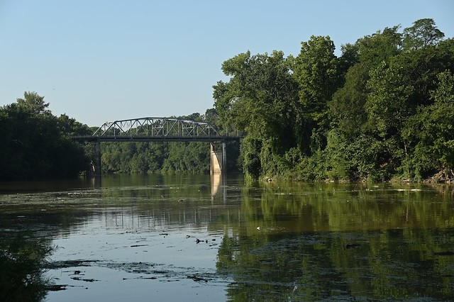 Licking River and 4th Street Bridge at Newport, Kentucky