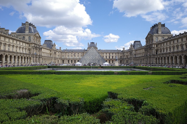 View at the magnificant Louvre
