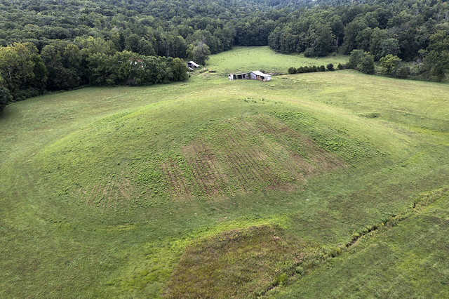 Indian mound, Putnam County, Tennessee 1