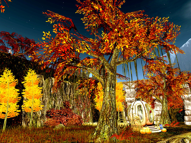 Enchanted Fantasy Fall - Faded Fairy Tale On A Woodland Walk