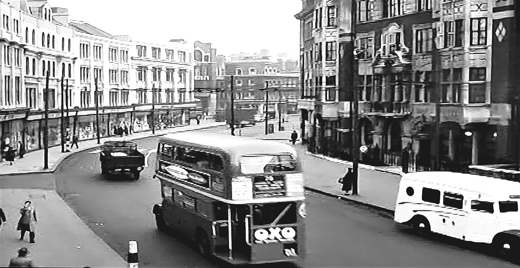 City Road, London. 1958.
