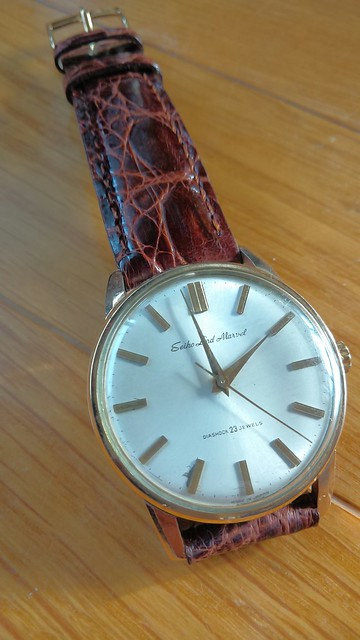 Seiko Lord Marvell my late father used to wear more than 50 years ago.　KIMG1015