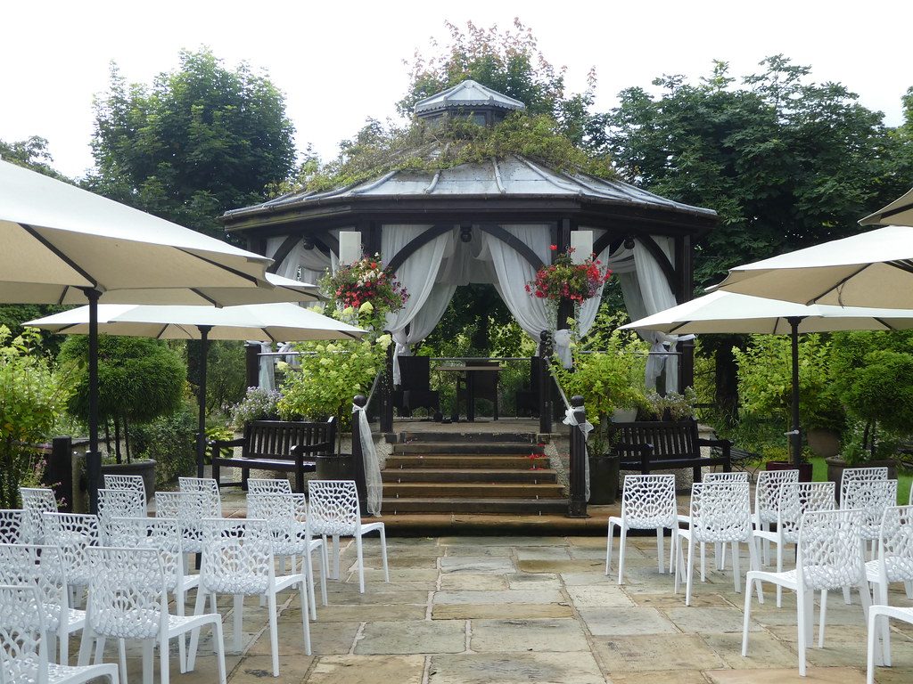 The Wedding Bandstand, Gibbon Bridge Hotel, Chipping