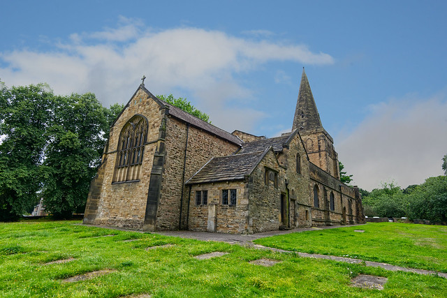 Eckington Church , St. Peter and St. Paul's . N.E. Derbyshire , England.