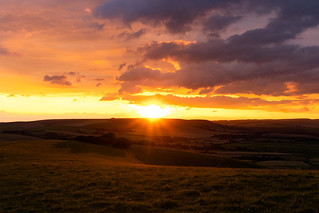 Sunset over Sussex