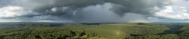 Nimbus cloud, rain, Latimer Reservation, Van Buren County, Tennessee 1