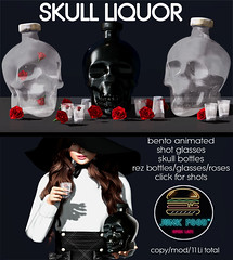 Junk Food - Skull Liqour Ad