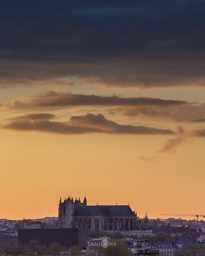 Nantes - Avril 2021 by Maestr!0_0!, cathedrale nantes sunset eglise church loire atlantique ville city
